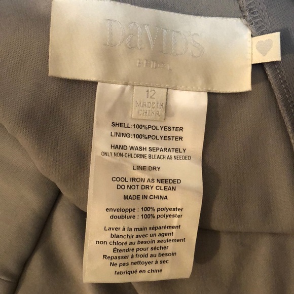 Grey bridesmaid dress - Picture 3 of 3